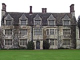 Front view of Anglesey Abbey 