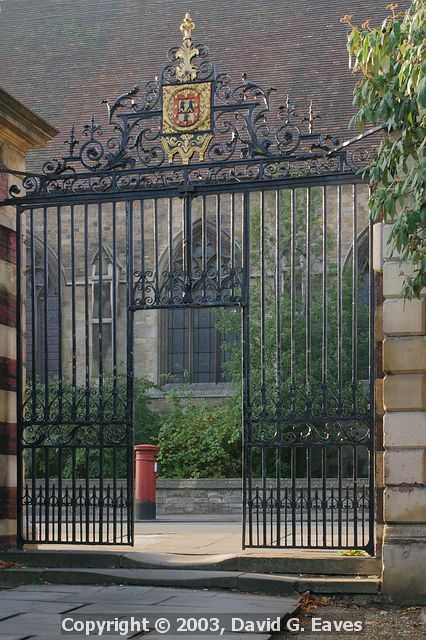 The Chimney Entrance   Jesus College, Cambridge