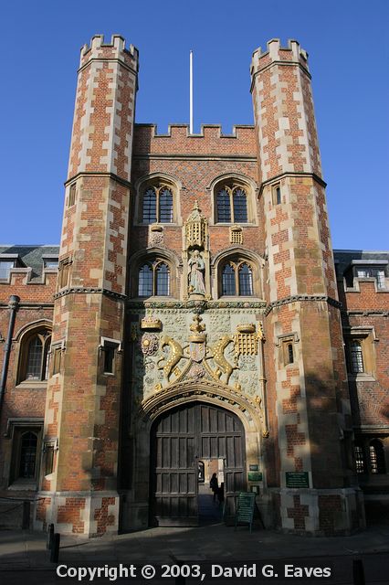 Main Entrance  St John's College, Cambridge