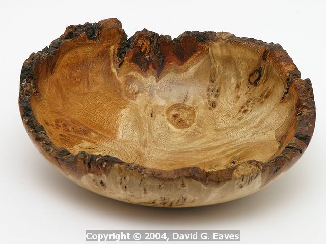 Oak Burr Bowl