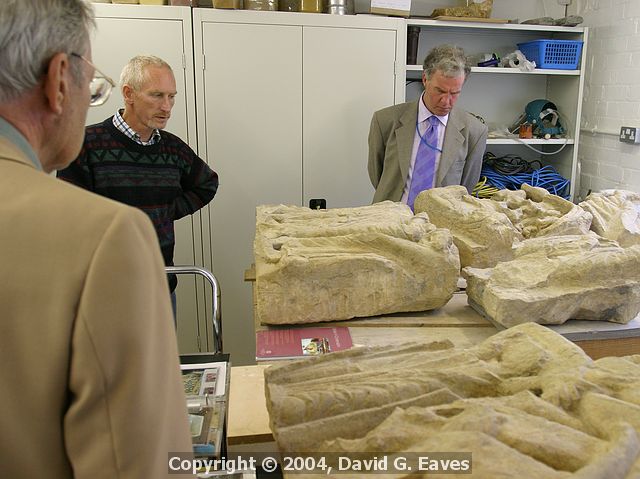 The conservation workshopLincoln Cathedral - Whitworth Society Summer Meeting 2004