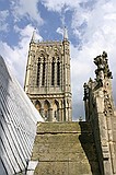 Looking towards the towerLincoln Cathedral - Whitworth Society Summer Meeting 2004