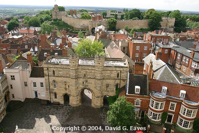 Looking down from the West end of the Cathedral Lincoln Cathedral - Whitworth Society Summer Meeting 2004