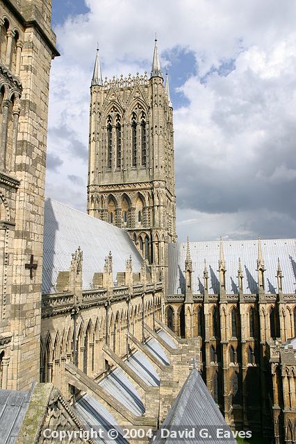 Another view from the West door Lincoln Cathedral - Whitworth Society Summer Meeting 2004