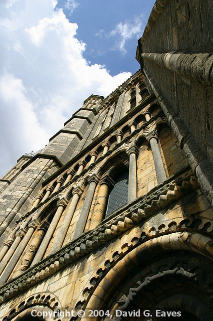 Looking up Lincoln Cathedral - Whitworth Society Summer Meeting 2004