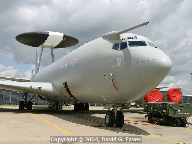 E3-D Sentry aircraft - Grumpy RAF Waddington - Whitworth Society Summer Meeting 2004